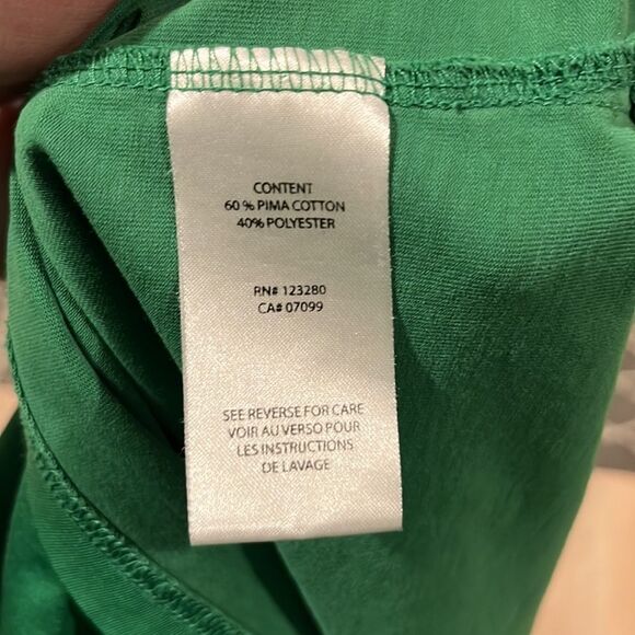 Travis Mathew Kelly Green Pima Cotton Blend Golf Polo - Picture 9 of 10